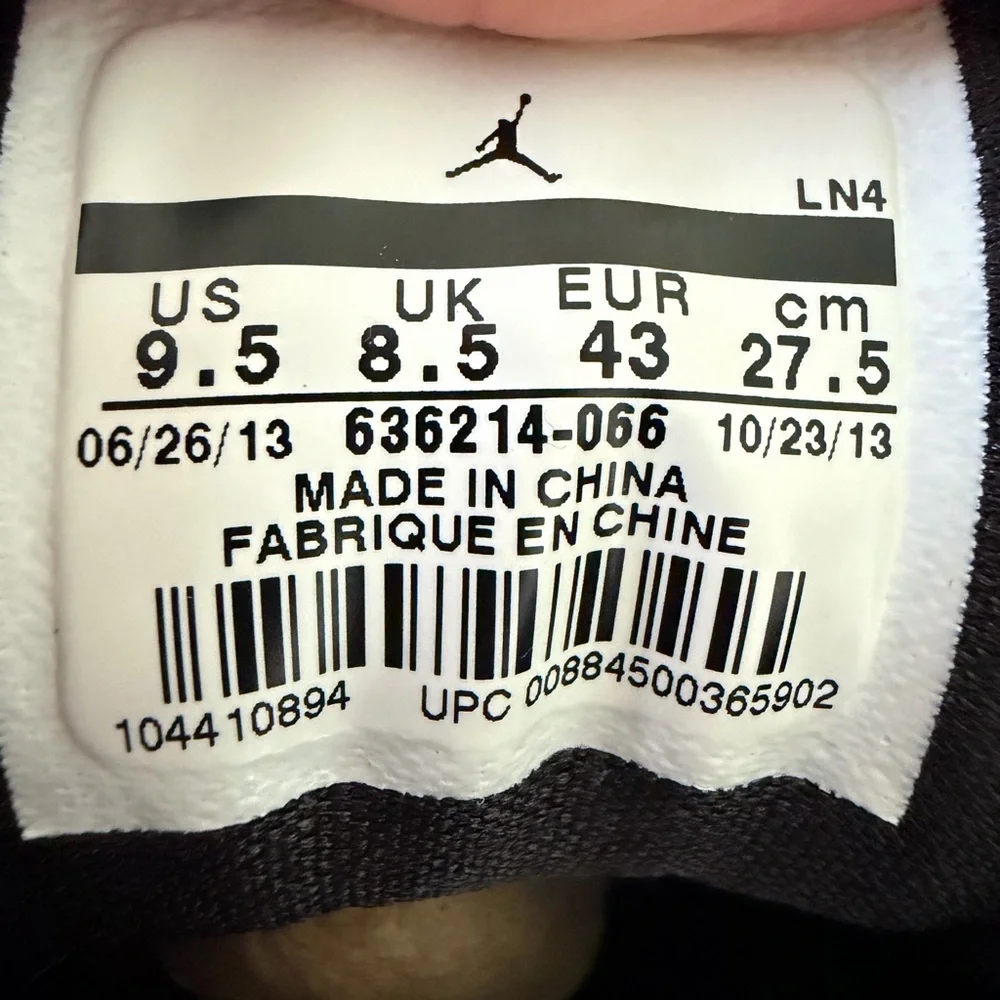 Nike Air Jordan 10 X Retro DB Doernbecher Size 9.5 - Picture 7 of 8